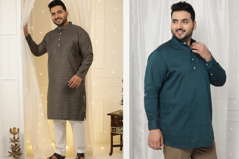 Plus Size Ethnic Wear for Men: Celebrate Tradition with Confidence and Style